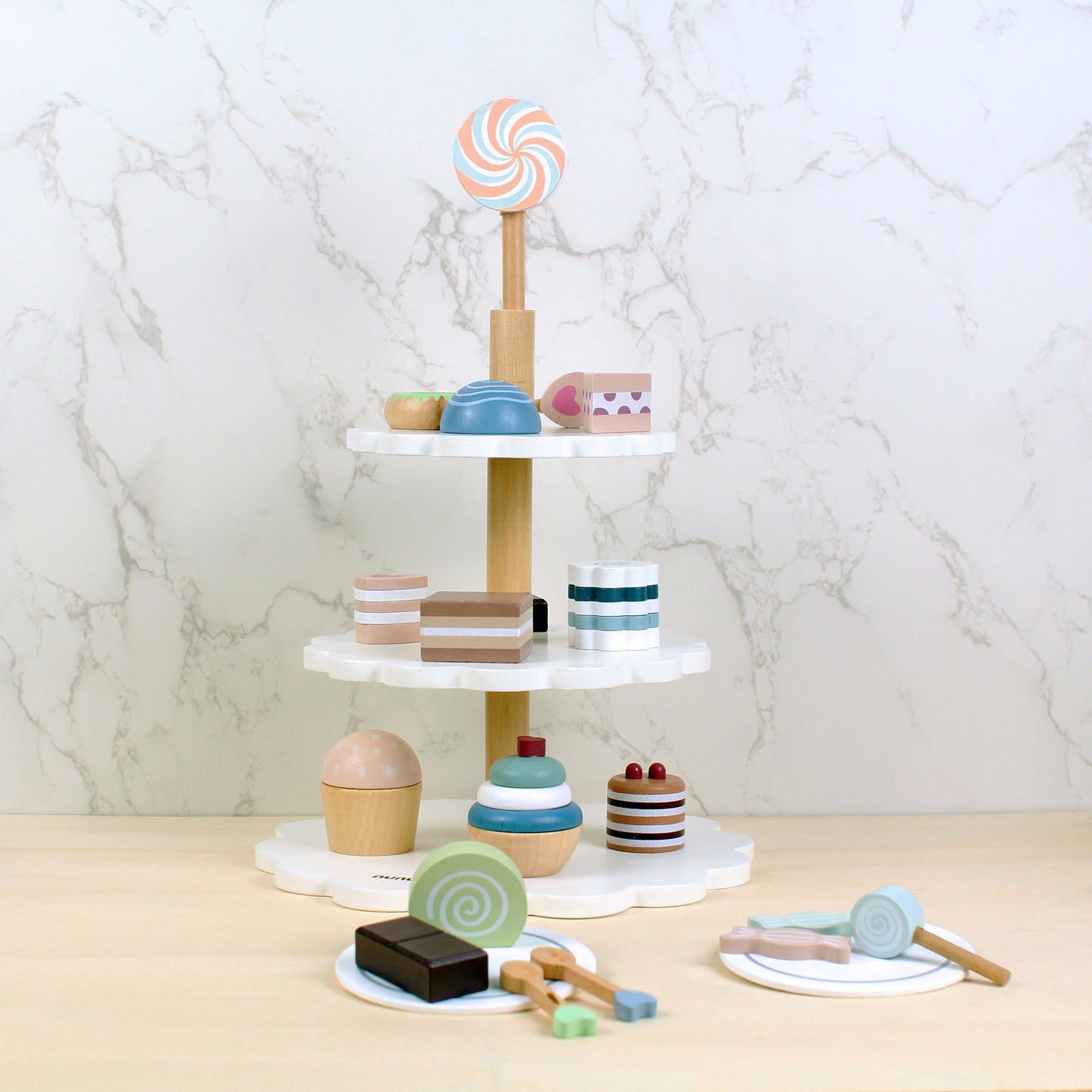 sweet confectionary tiered set